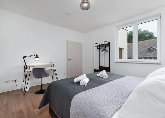Design-Wohnung, Altstadt, Parkplatz, Netflix