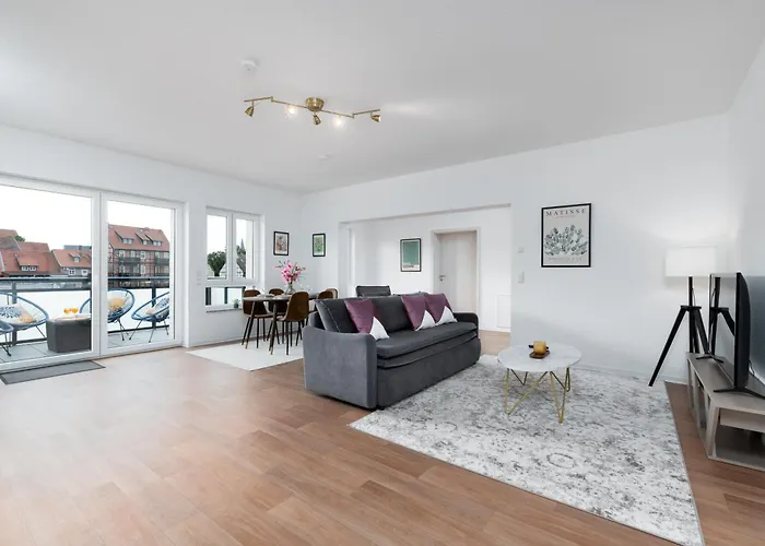 Design-Wohnung, Altstadt, Parkplatz, Netflix